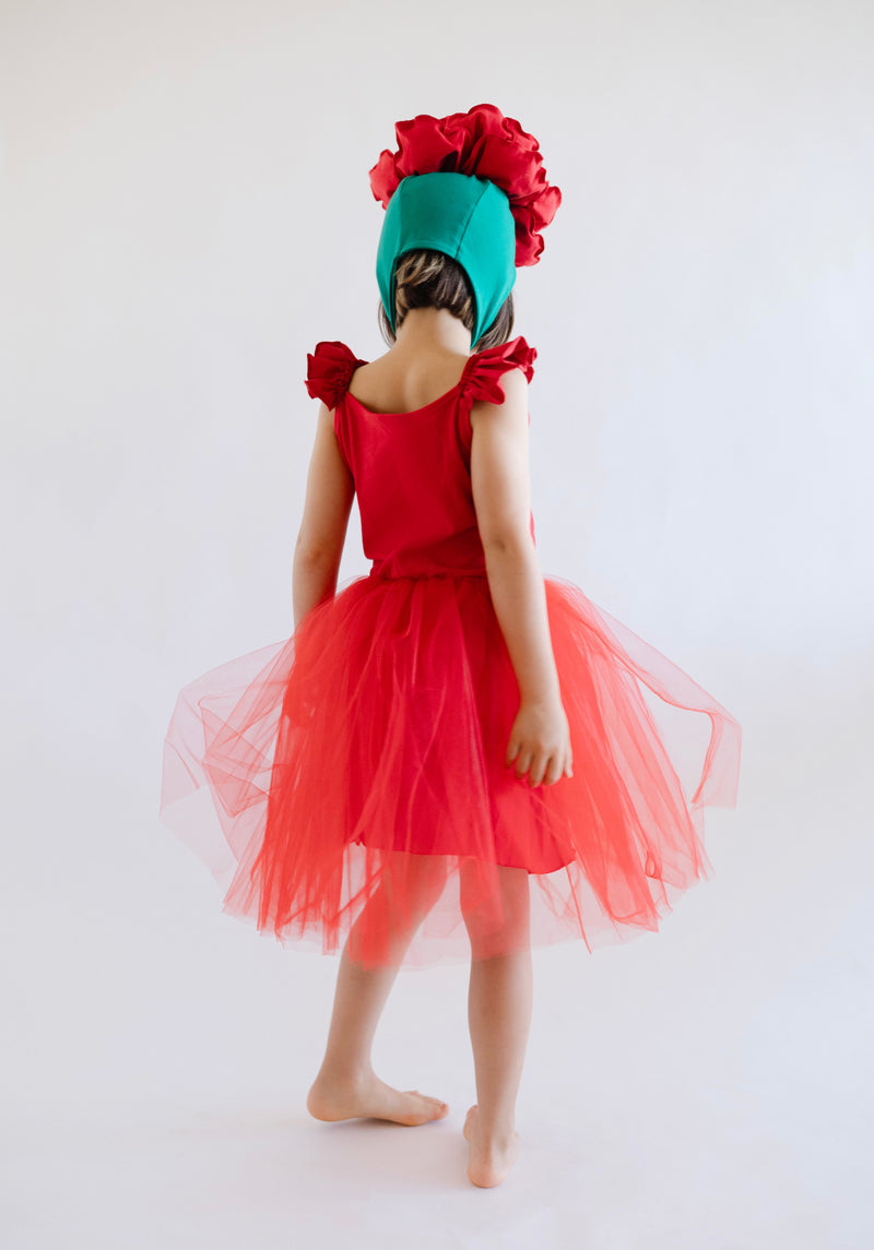 Rose Costume with Tutu – Baby / Kids’ Dress Up & Pretend Play