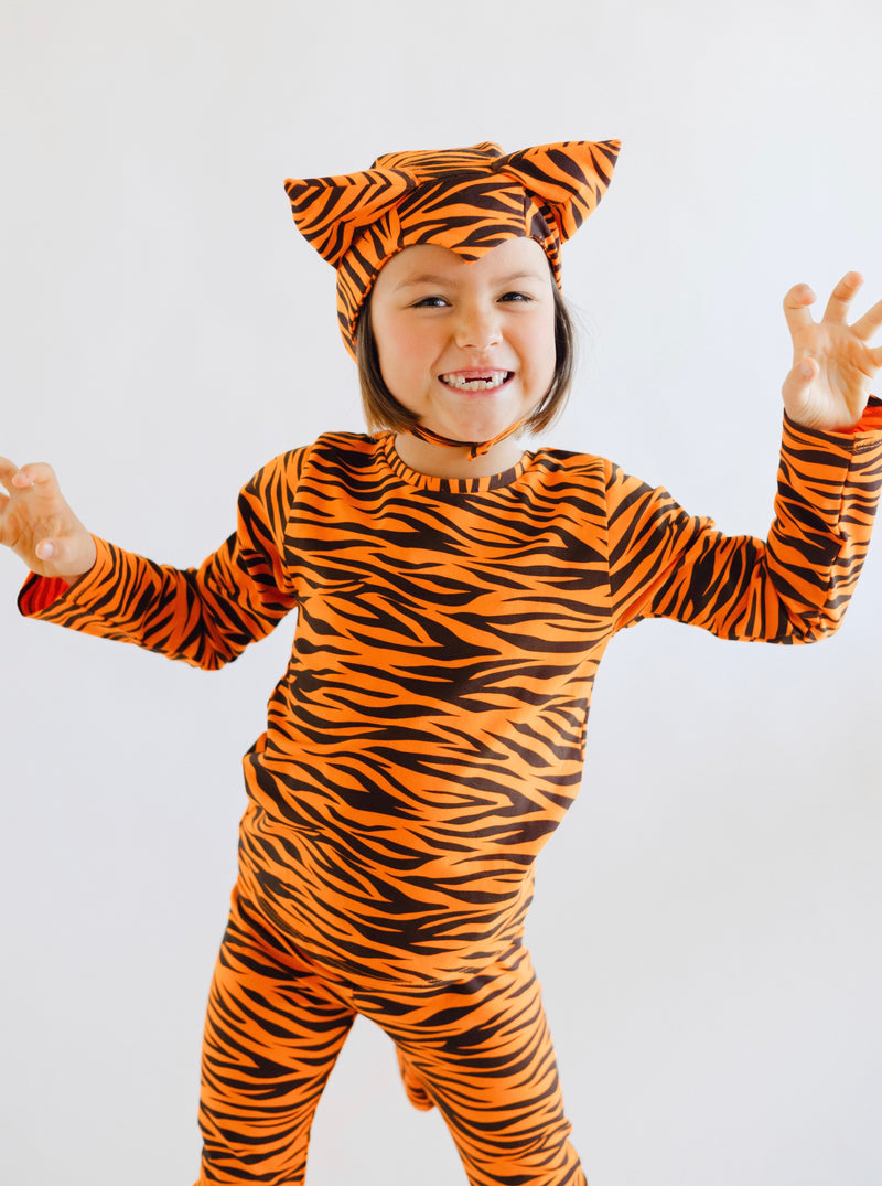 Tiger Pajama Costume – Baby / Kids’ Dress Up & Pretend Play