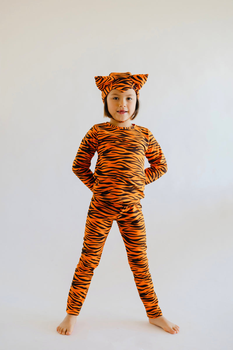 Tiger Pajama Costume – Baby / Kids’ Dress Up & Pretend Play