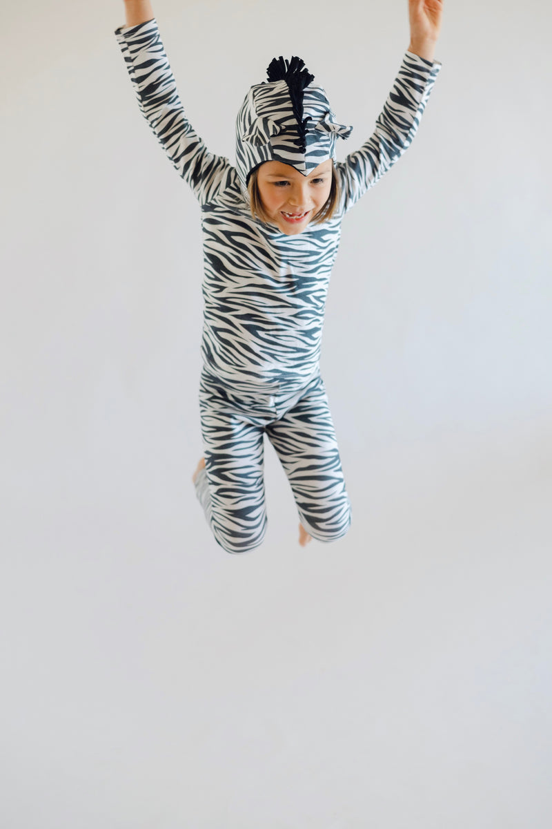 Zebra Pajama Costume – Baby / Kids’ Dress Up & Pretend Play
