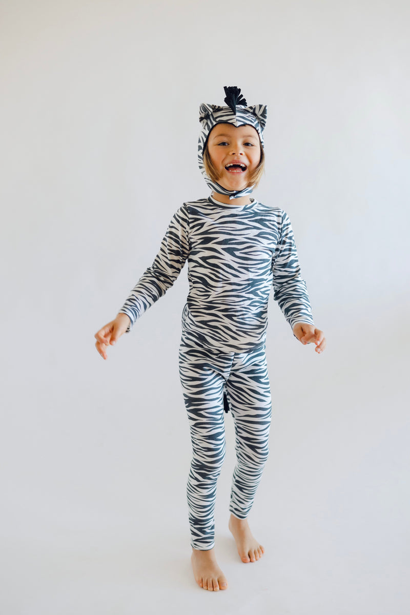 Zebra Pajama Costume – Baby / Kids’ Dress Up & Pretend Play