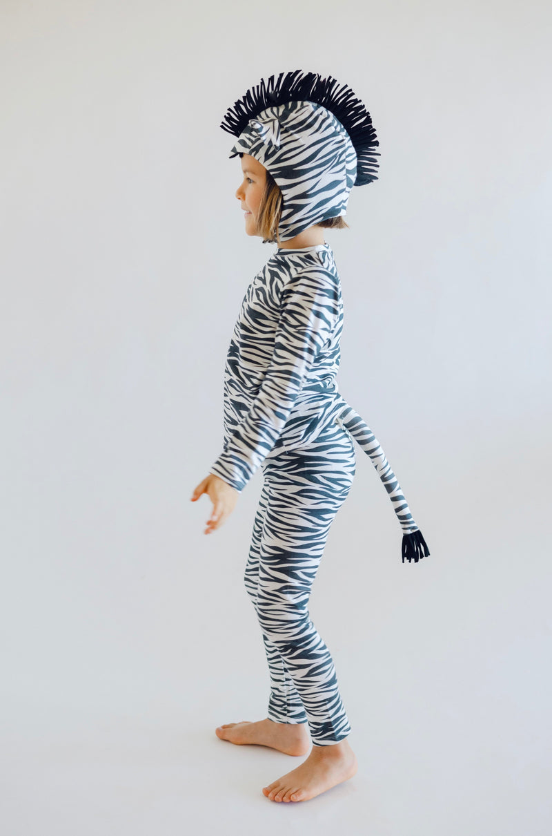 Zebra Pajama Costume – Baby / Kids’ Dress Up & Pretend Play