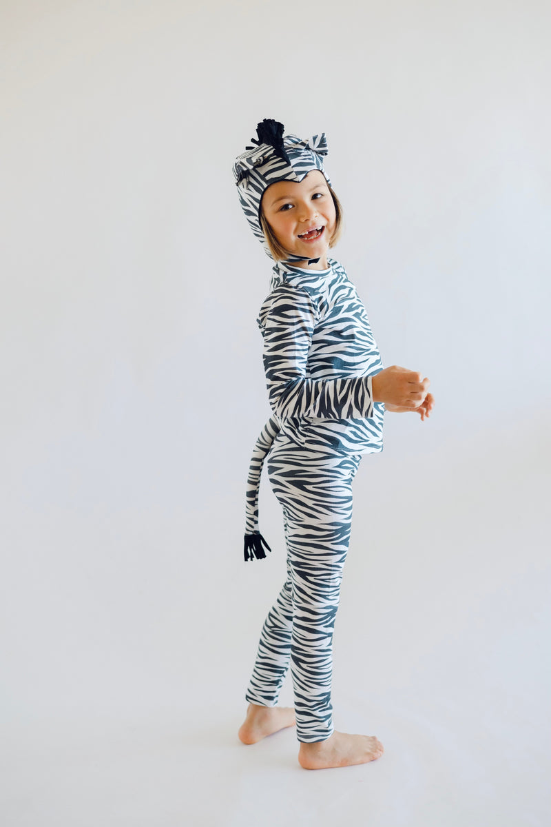 Zebra Pajama Costume – Baby / Kids’ Dress Up & Pretend Play