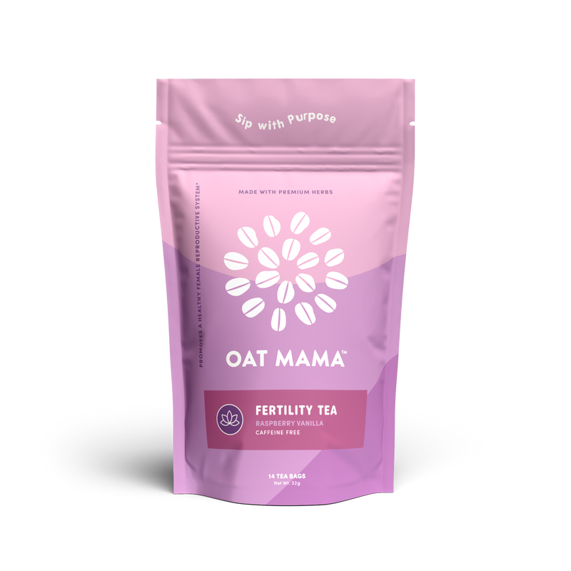 Fertility Support Tea – Raspberry Vanilla by Oat Mama