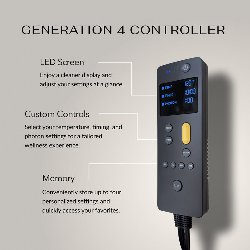 The Jet Series Pillow Controller | PEMF Far Infrared Heating Mat