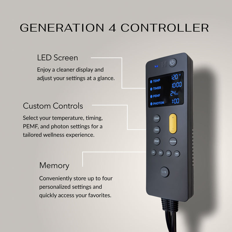 The Jet Series Controller | PEMF Far Infrared Heating Mat