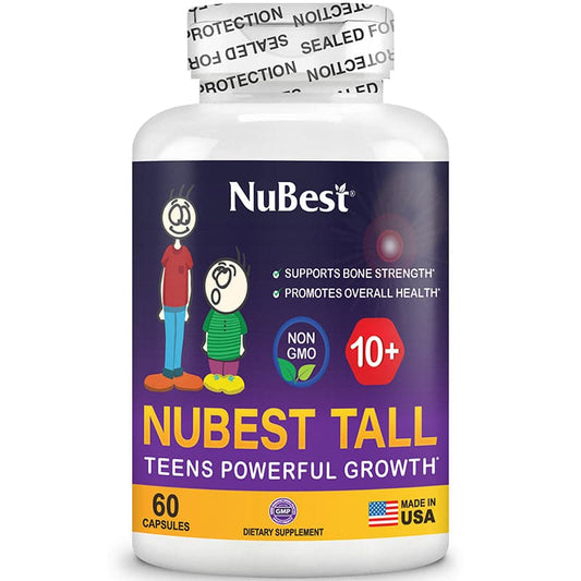 Growth & Wellness Support Duo – Kids 10+ & Women | Daily Vitamins by NuBest Nutrition