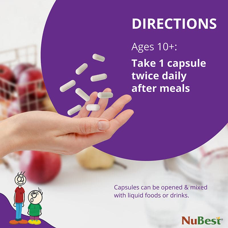 Growth & Wellness Support Duo – Kids 10+ & Women | Daily Vitamins by NuBest Nutrition