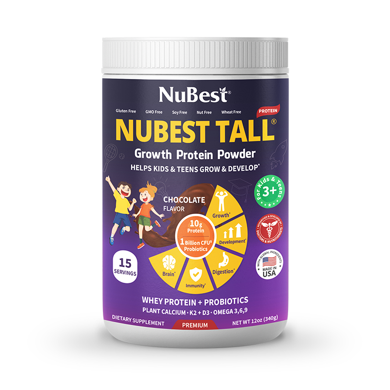 Growth & Wellness Support for Kids and Teens – Tall Kids & Pro Duo by NuBest Nutrition