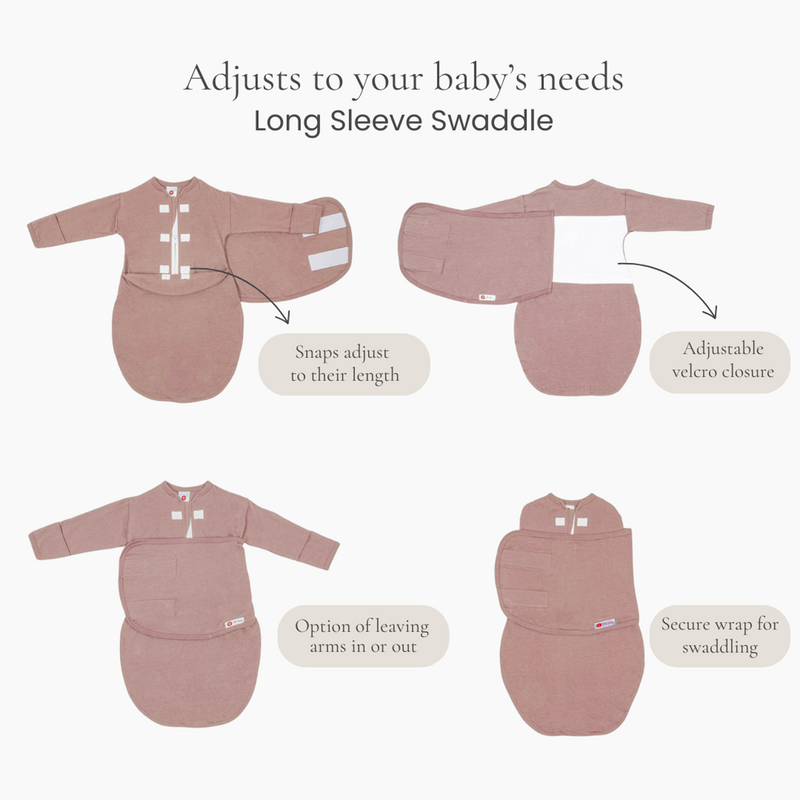 Guava Long Sleeve Starter Baby Swaddle embe
