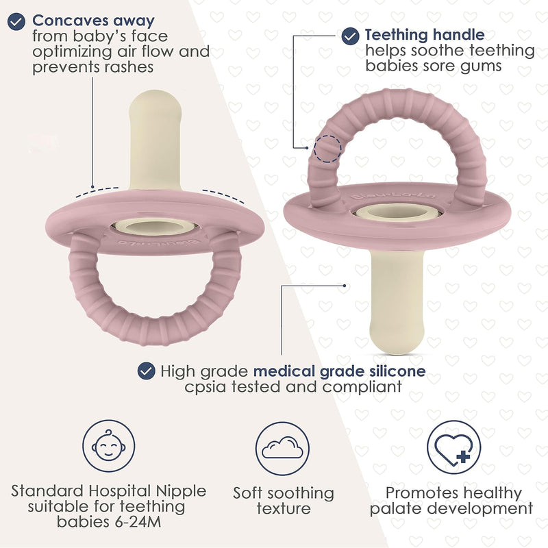 Halo Lulababe Stage 2 Pacifier – Teething Relief for 6–24 Months by Bleu La La 1