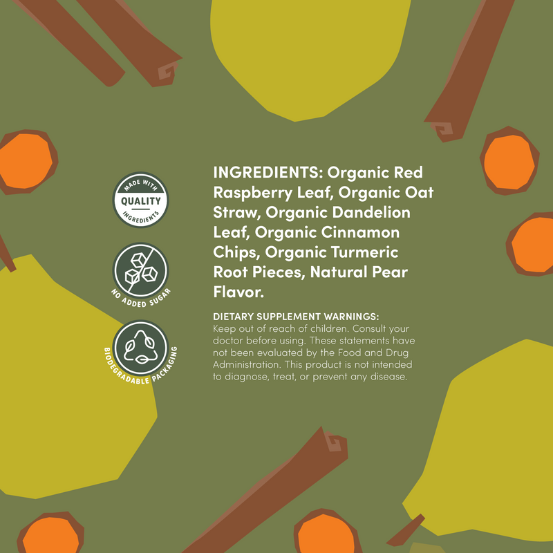 Postpartum Healing Tea – Fourth Trimester Wellness by Oat Mama