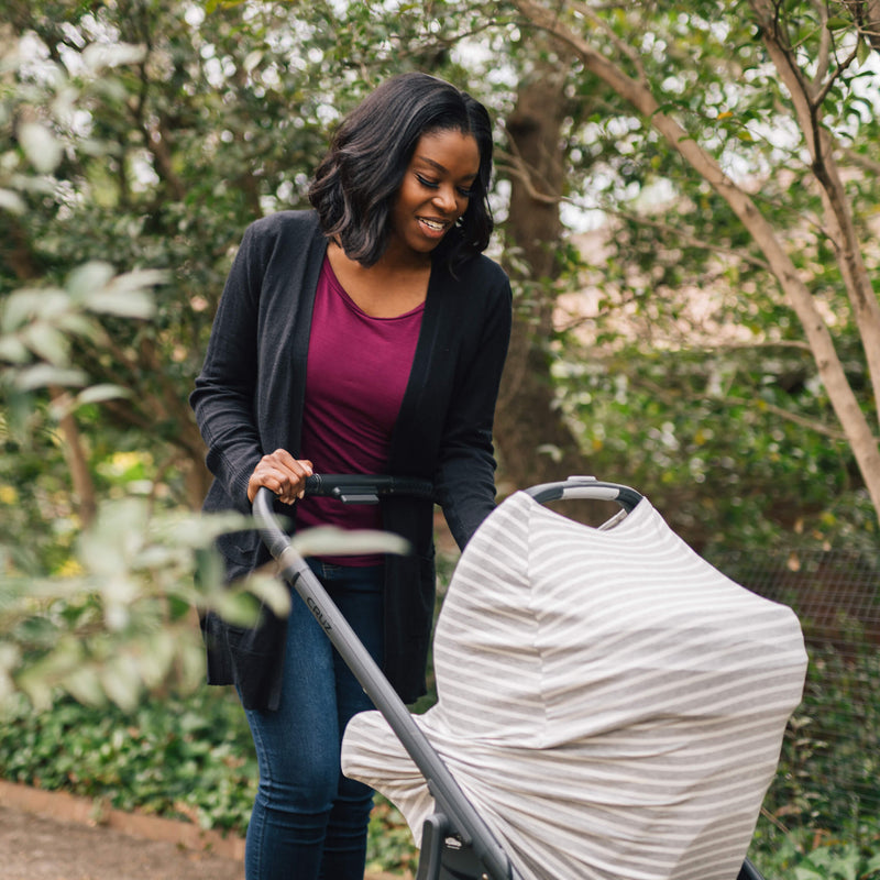 Heather Stripe 5-in-1 Multifunctional Cover Milk Snob