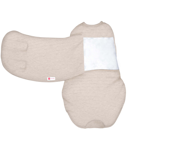 Heathered Organic Baby Swaddle Wrap Bundle embe