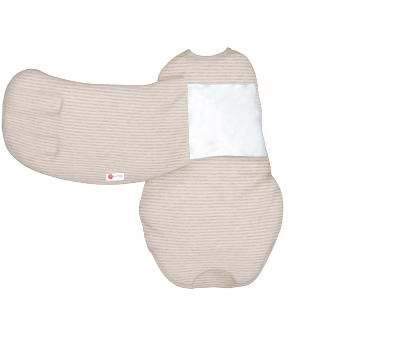 Heathered Organic Baby Swaddle Wrap Bundle embe