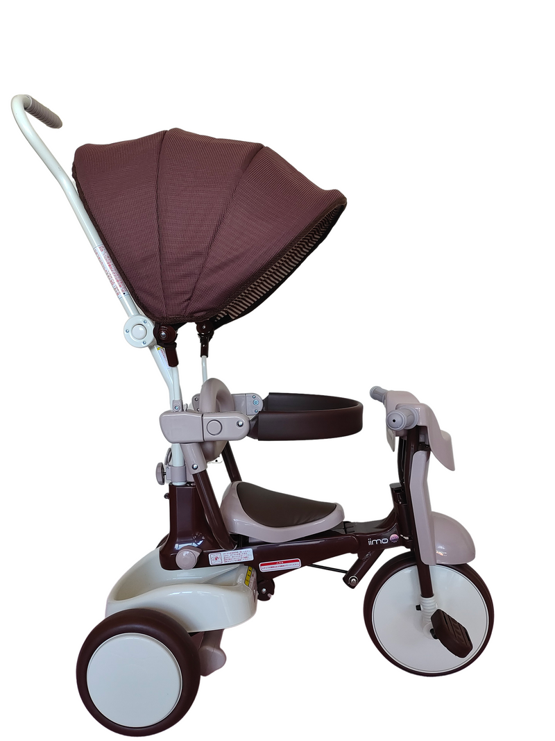 3-in-1 Foldable Tricycle with Canopy – Toddler Ride-On by iimo USA