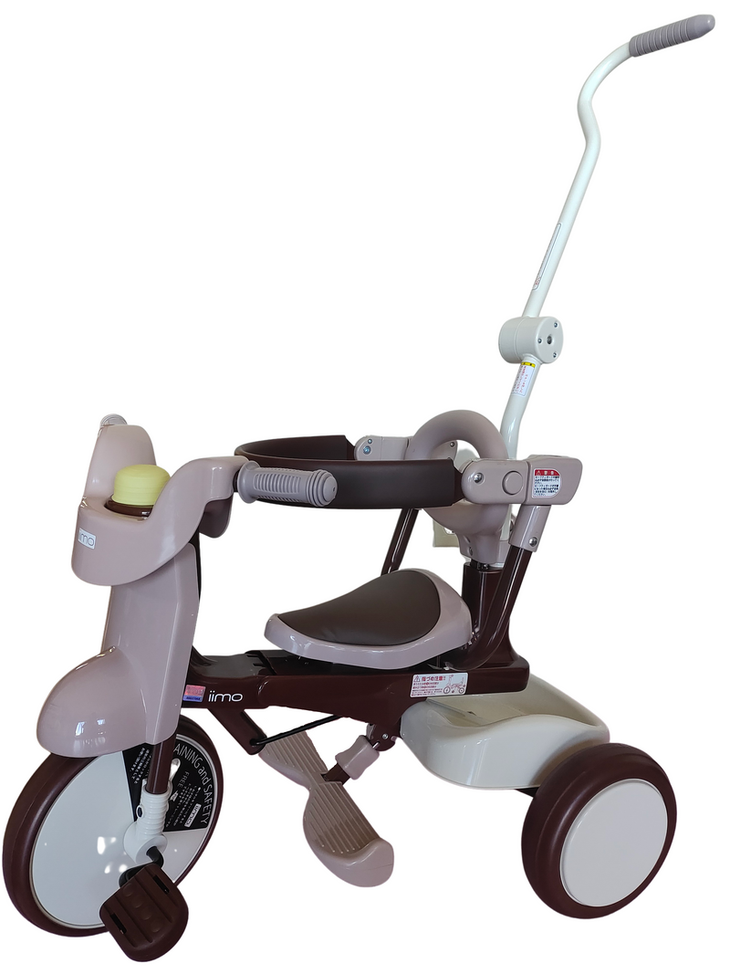 3-in-1 Foldable Tricycle with Canopy – Toddler Ride-On by iimo USA