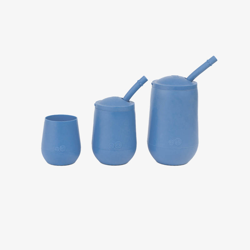 Indigo Developmental Cup Set – Smart Sips for Growing Kids by ezpz