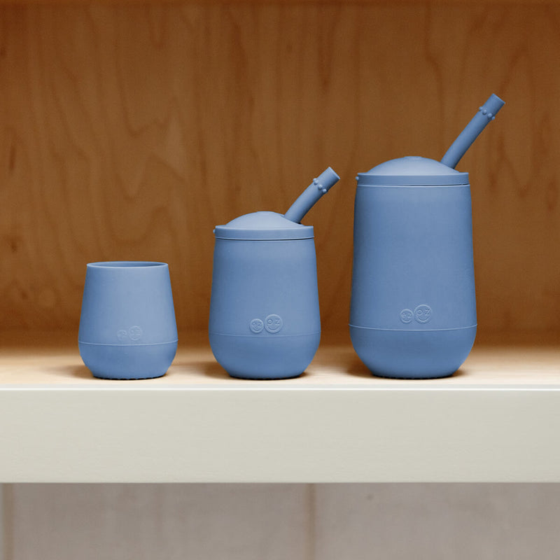 Indigo Developmental Cup Set – Smart Sips for Growing Kids by ezpz