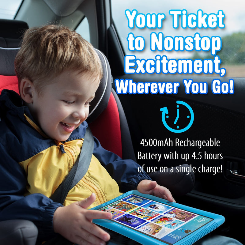 Contixo K102 10" Kids Tablet Bundle, Bluetooth Headphones, Carrying Case & Stylus Included