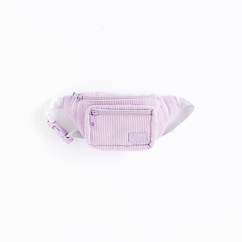 Kids Belt Bag – Lavender | Toddler & Girls Fanny Pack by Big Little Wish