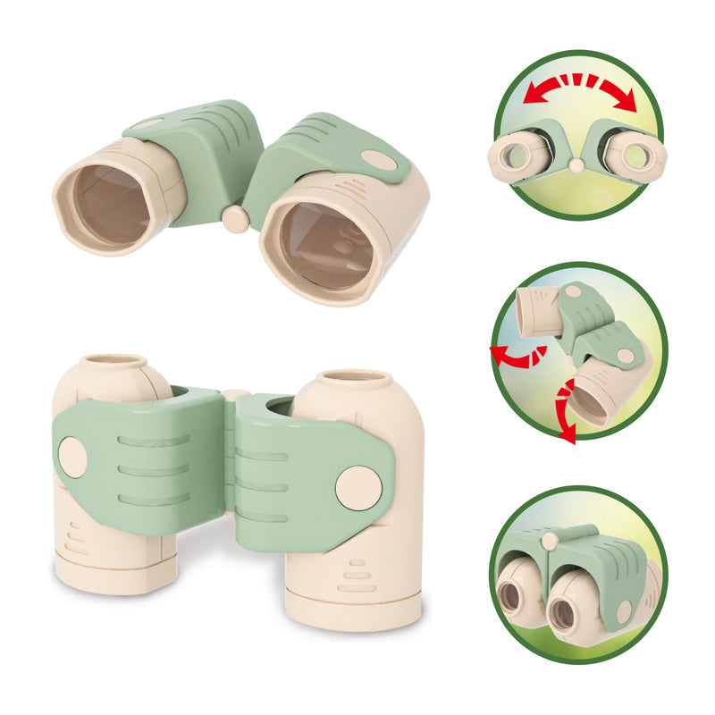 Kids Camping Set - Pretend Play Tent with Toy Campfire & Lantern by Contixo