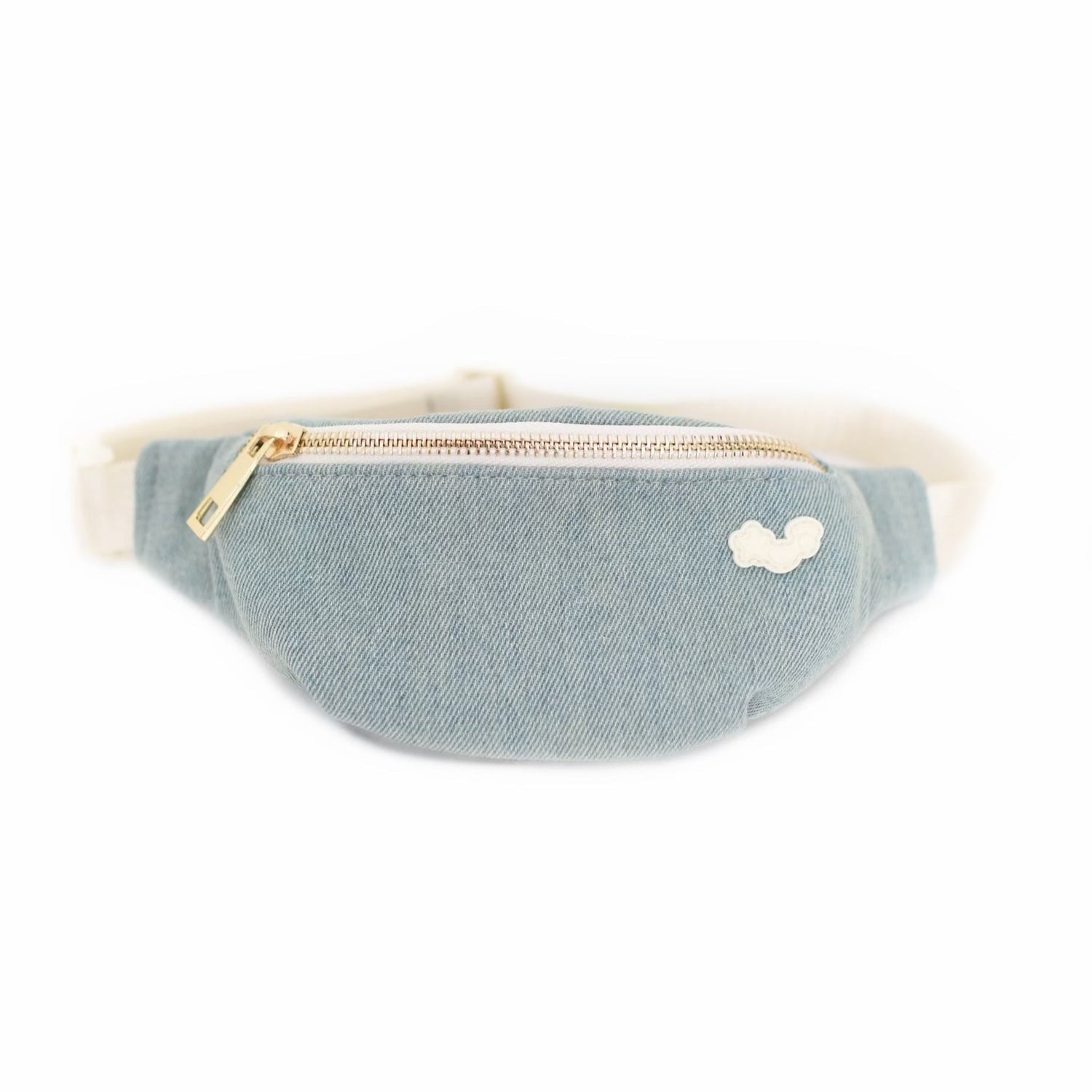 Kids Denim Fanny Pack – Adjustable Waist Bag by Big Little Wish