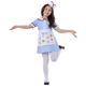 Kids Diner Waitress Costume Pretend Play Dress Up America