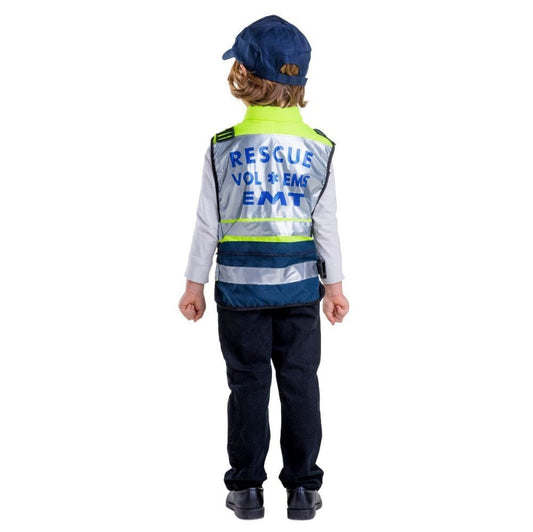 Kids EMT Costume Pretend Play Dress Up America