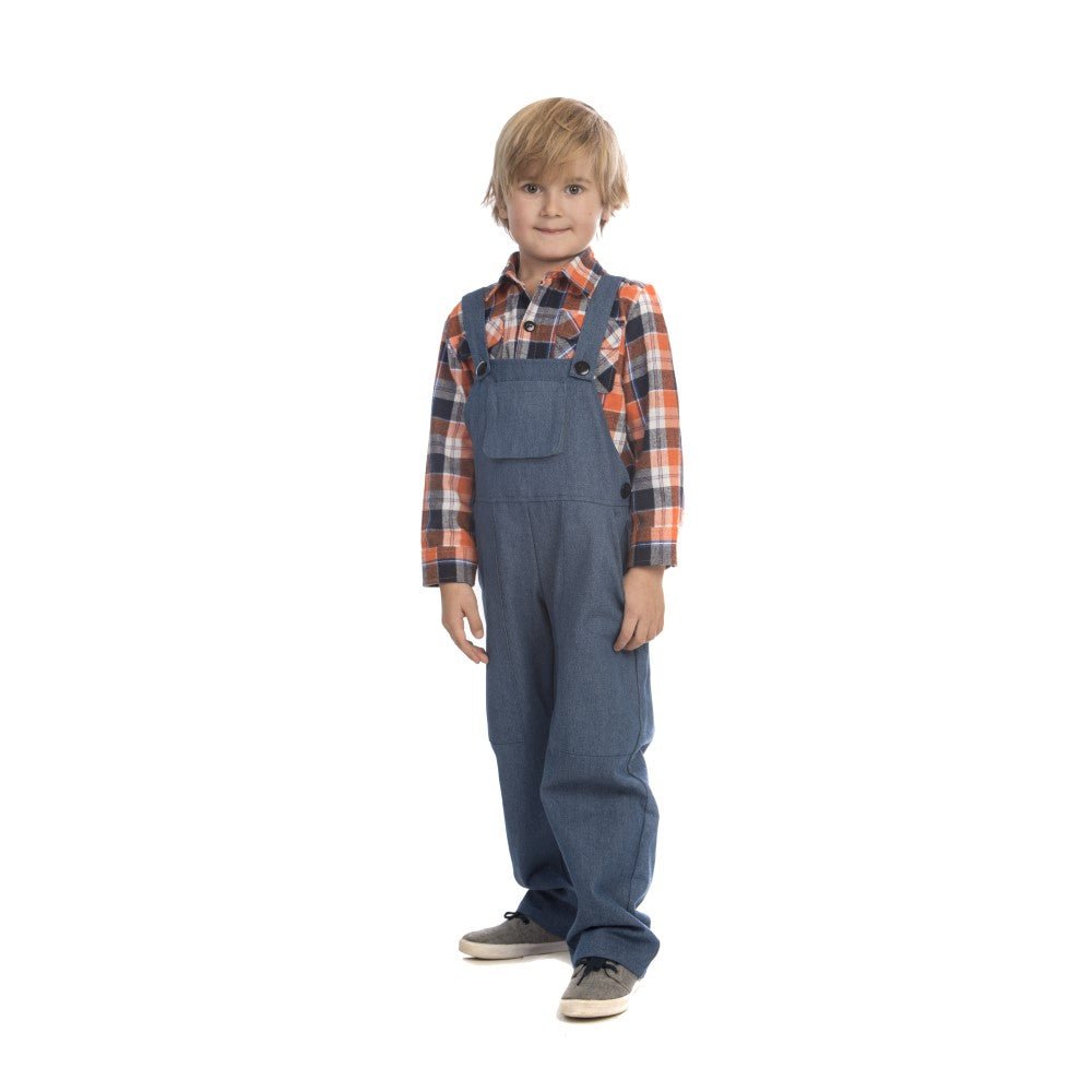 Kids Farmer Costume Pretend Play Dress Up America