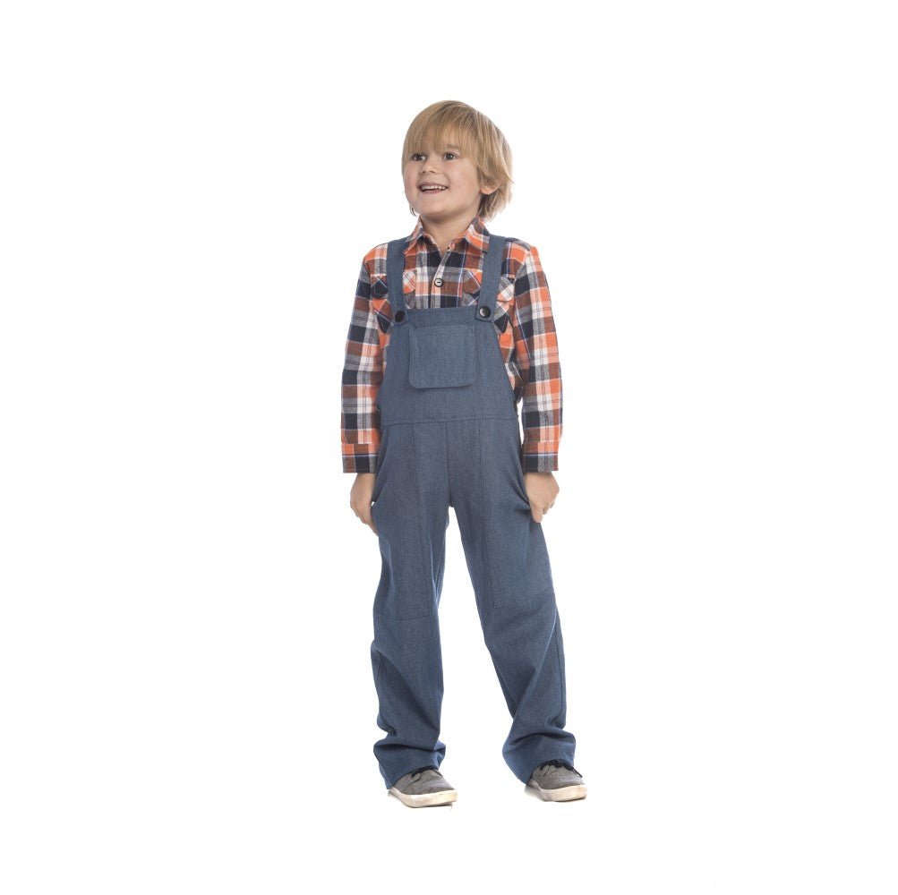 Kids Farmer Costume Pretend Play Dress Up America