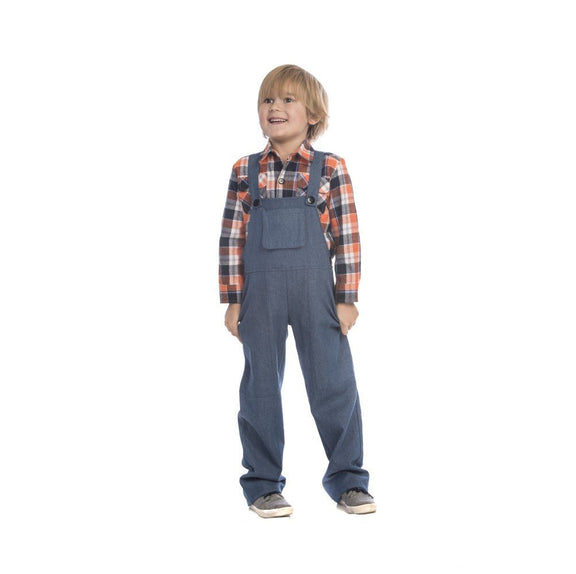 Kids Farmer Costume Pretend Play Dress Up America