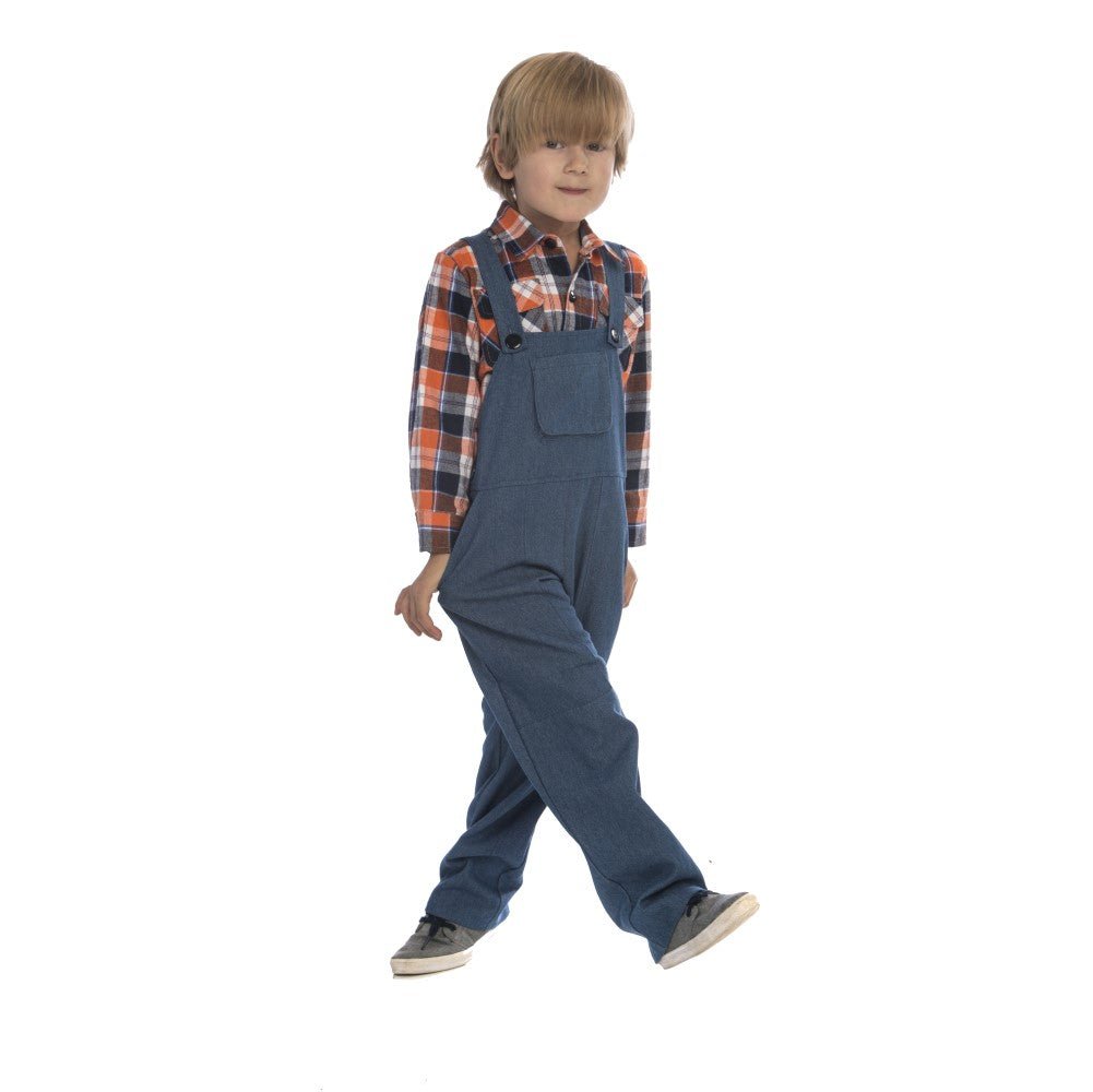 Kids Farmer Costume Pretend Play Dress Up America