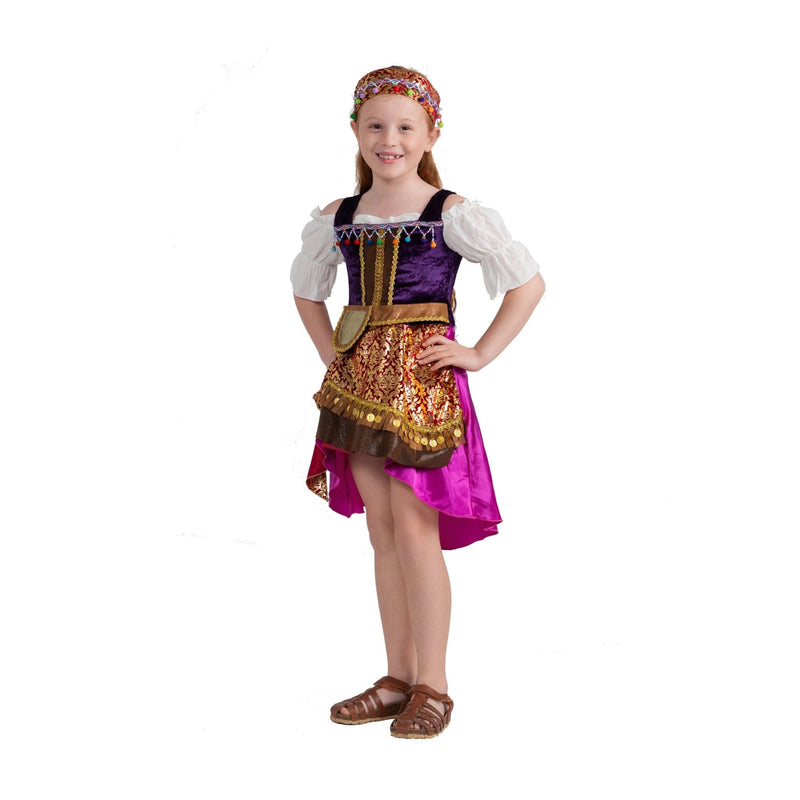 Kids Gypsy Costume Pretend Play Dress Up America