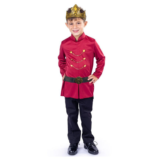 Kids King Costume Set Pretend Play Dress Up America