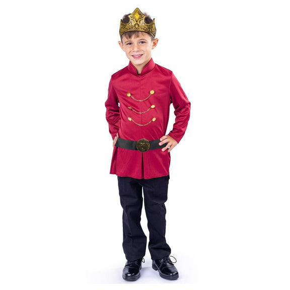 Kids King Costume Set Pretend Play Dress Up America