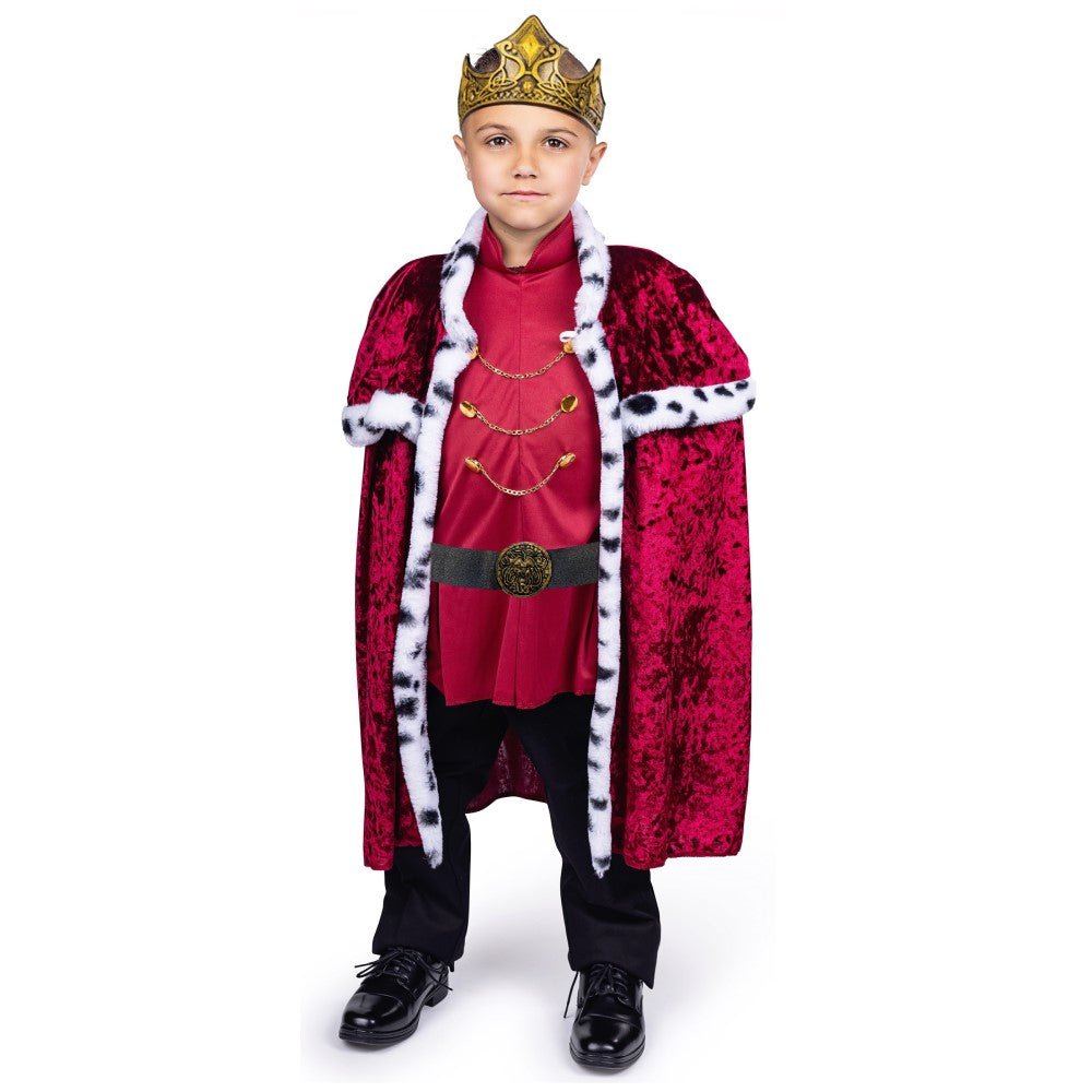 Kids King Costume Set Pretend Play Dress Up America