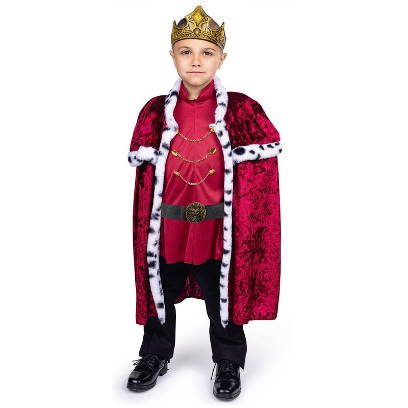 Kids King Costume Set Pretend Play Dress Up America