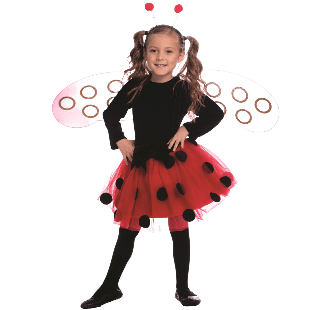 Kids Ladybug Costume Pretend Play Dress Up America