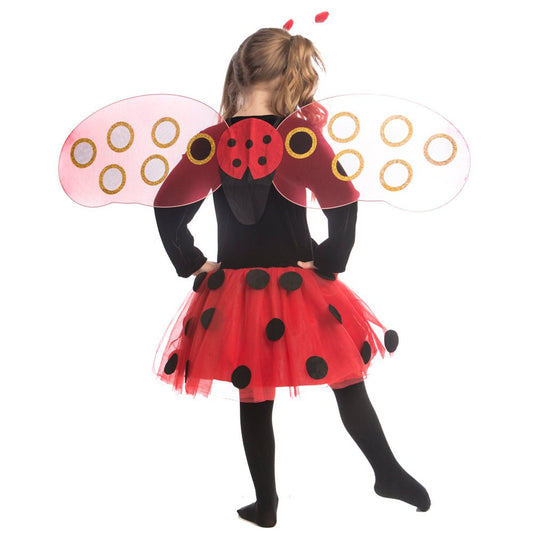 Kids Ladybug Costume Pretend Play Dress Up America