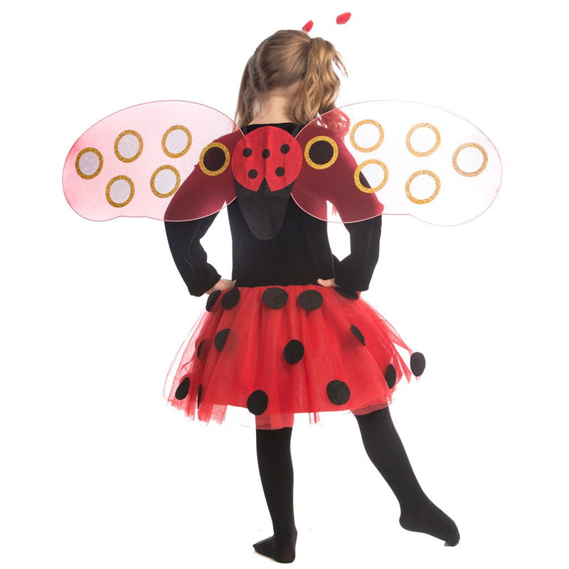 Kids Ladybug Costume Pretend Play Dress Up America
