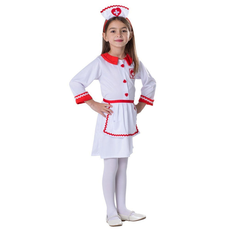 Kids Nurse Costume Pretend Play Dress Up America