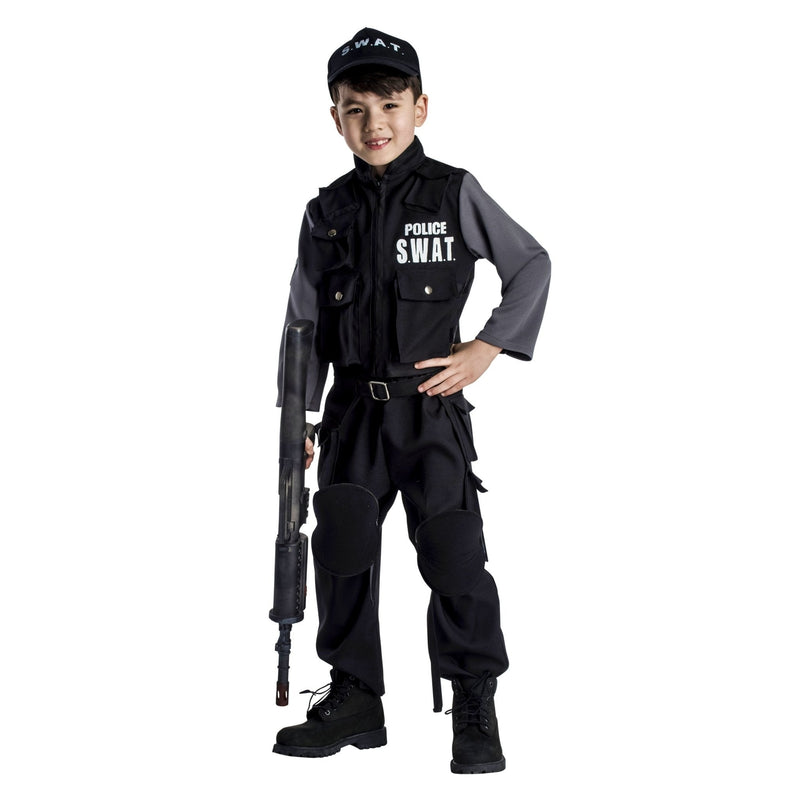Kids S.W.A.T. Costume Pretend Play Dress Up America