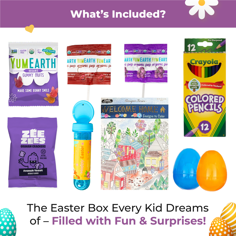 Kids Treat Box: Healthy Organic Snacks & Fun Activities by Bunny James Boxes