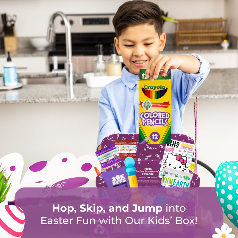 Kids Treat Box: Healthy Organic Snacks & Fun Activities by Bunny James Boxes