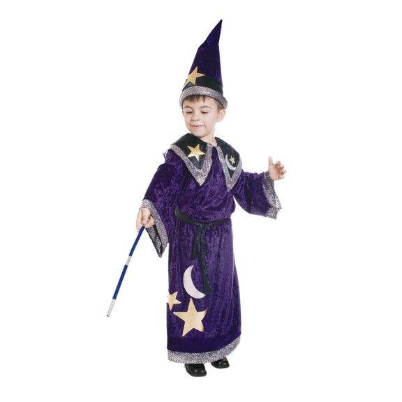 Kids Wizard Costume Pretend Play Dress Up America