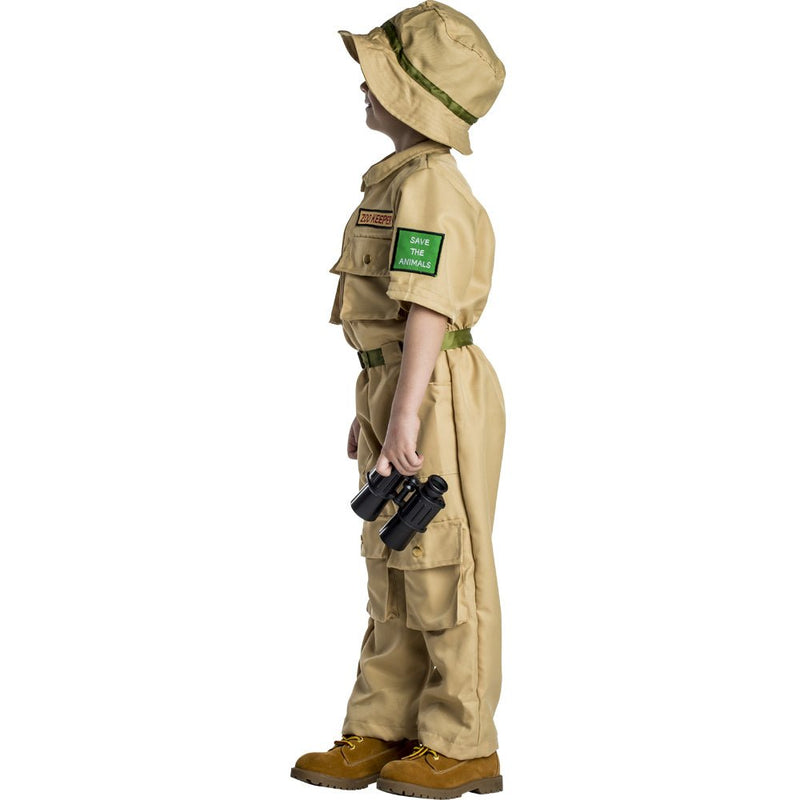 Kids Zookeeper Costume Pretend Play Dress Up America