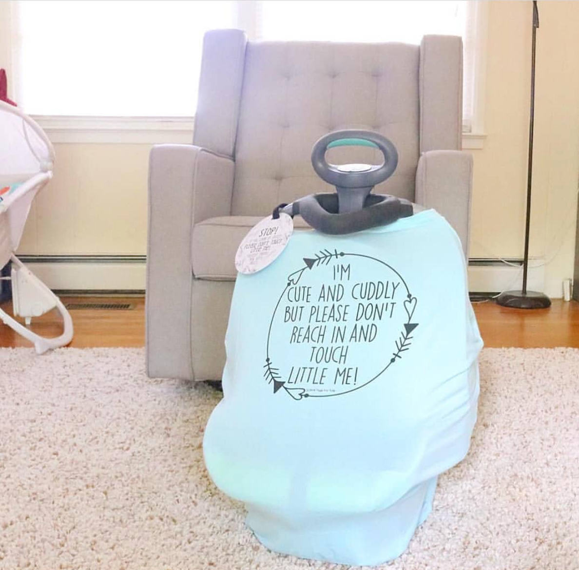 Light Blue Car 5-in-1 Multifunctional Cover Milk Snob