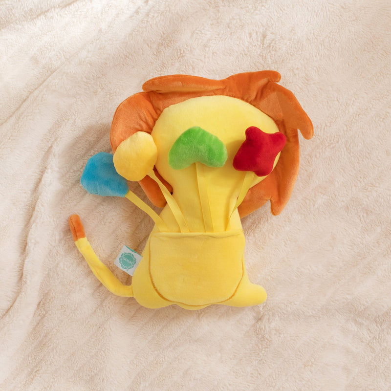 Yellow Lion SnuggleBuddies Plush – Emotional Learning Toy by Generation Mindful
