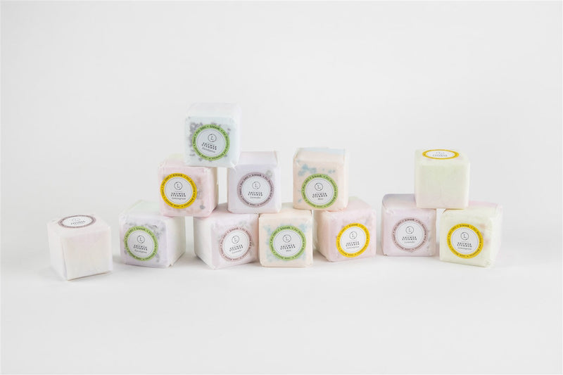 natural shower steamers - lizush